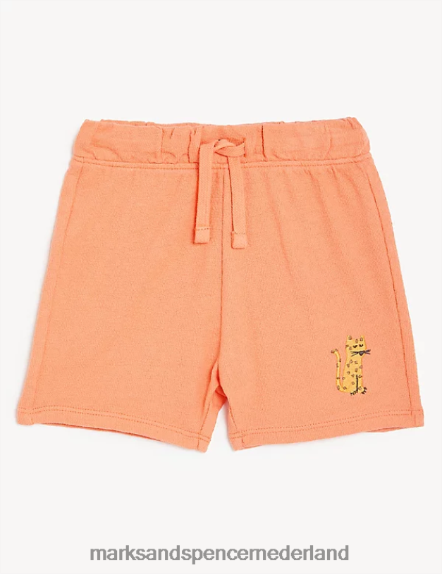 Marks & Spencer Baby 3 stuks puur katoenen shorts met print multi kleding N8VZP7361
