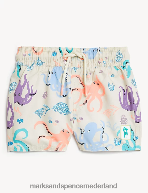 Marks & Spencer Baby Zwemshort met octopusprint multi kleding N8VZP7570