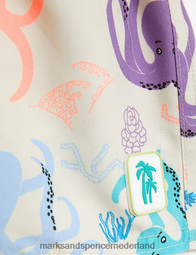 Marks & Spencer Baby Zwemshort met octopusprint multi kleding N8VZP7570