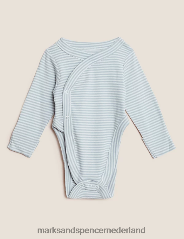 Marks & Spencer Baby 3-delige bodysuits van puur katoen met heupdysplasie rook kleding N8VZP7548