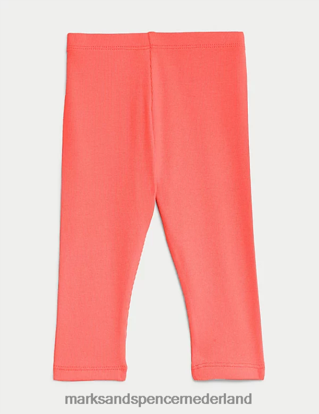 Marks & Spencer Baby katoenrijke geribde legging zonnegloed kleding N8VZP7913