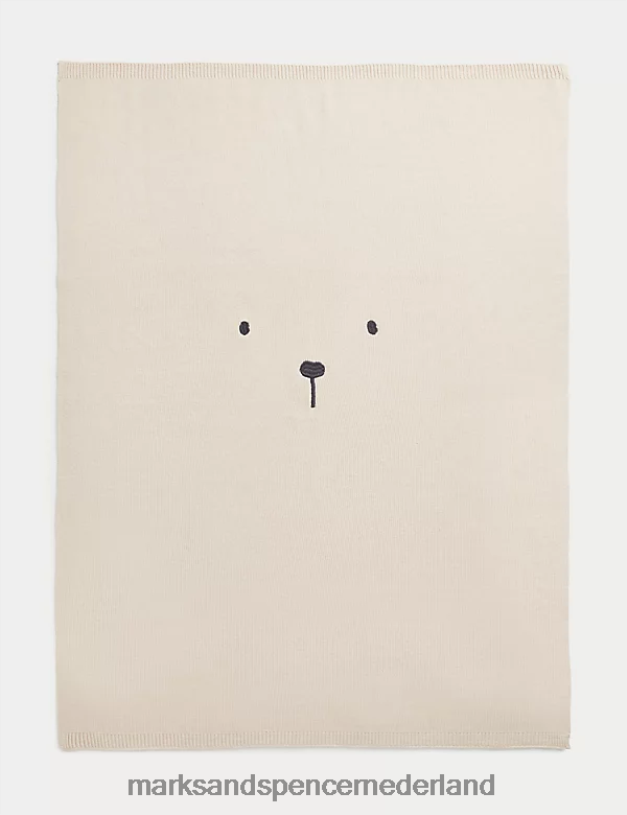 Marks & Spencer Baby gebreide berensjaal calico kleding N8VZP7290