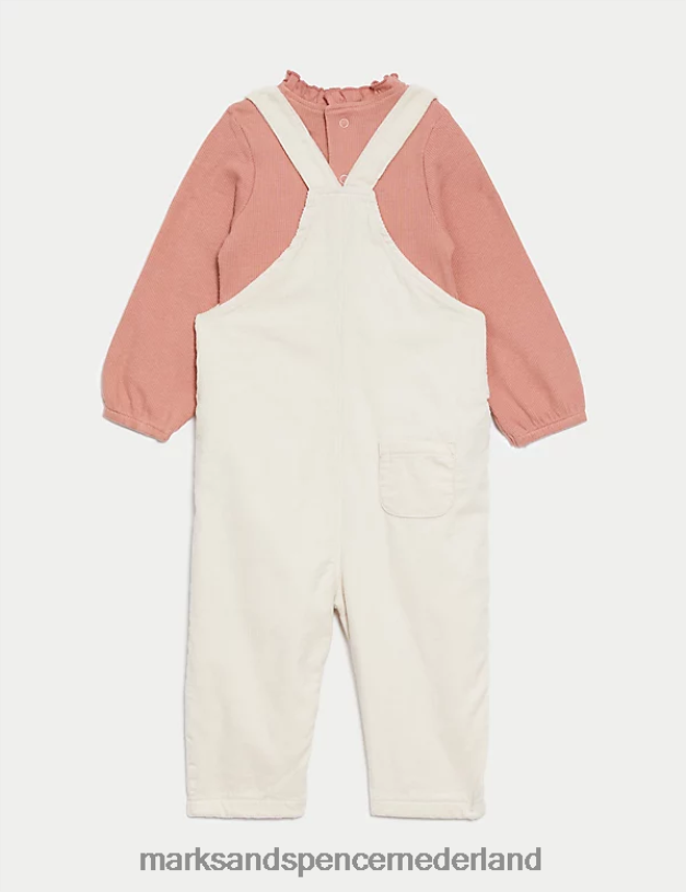 Marks & Spencer Baby 2-delige katoenrijke Peter Rabbit-outfit calico mix kleding N8VZP7769