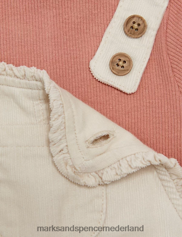 Marks & Spencer Baby 2-delige katoenrijke Peter Rabbit-outfit calico mix kleding N8VZP7769