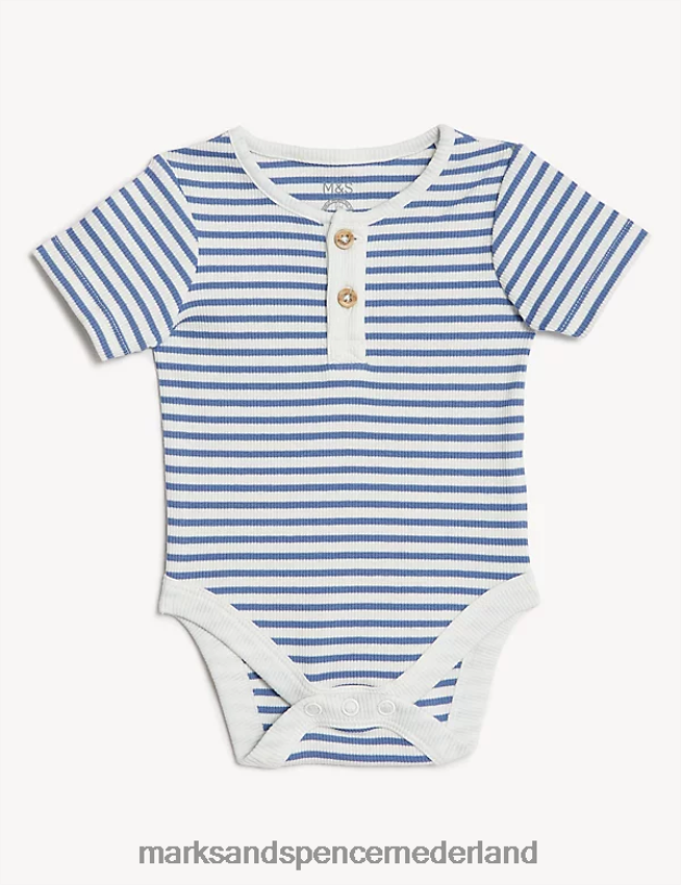 Marks & Spencer Baby 2-delige katoenrijke Peter Rabbit-outfit marine kleding N8VZP7283