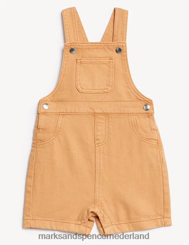 Marks & Spencer Baby 2-delige katoenrijke outfit roest mengsel kleding N8VZP7577