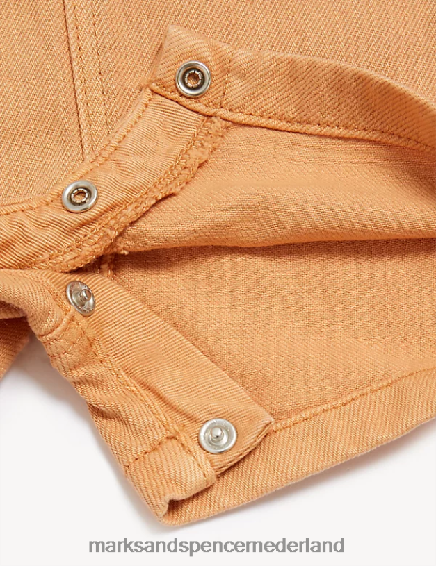 Marks & Spencer Baby 2-delige katoenrijke outfit roest mengsel kleding N8VZP7577