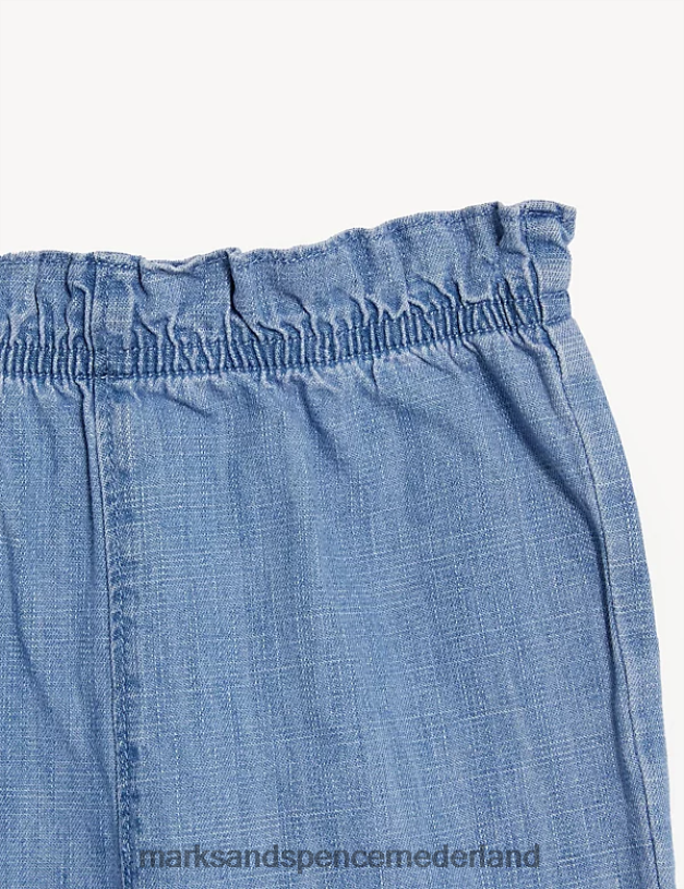 Marks & Spencer Baby 2-delige outfit met bloemenprint van puur katoen perzik kleding N8VZP7754