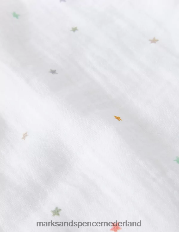 Marks & Spencer Baby 2 stuks puur katoenen grote mousseline multi kleding N8VZP7384