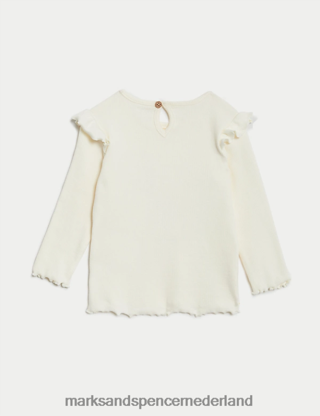 Marks & Spencer Baby 3 stuks katoenrijke tops met patroon multi kleding N8VZP7639