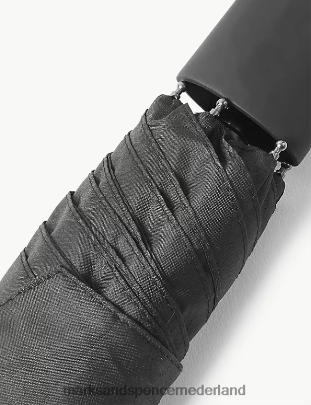 Marks & Spencer Heren aktetasparaplu met stormkleding en windtech zwart accessoires N8VZP6840