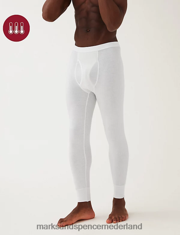 Marks & Spencer Heren heatgen maximale thermische lange onderbroek ivoor kleding N8VZP5188