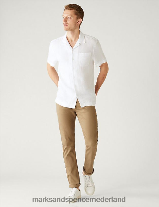 Marks & Spencer Heren Slim-fit 360 flex-jeans topaas kleding N8VZP7184