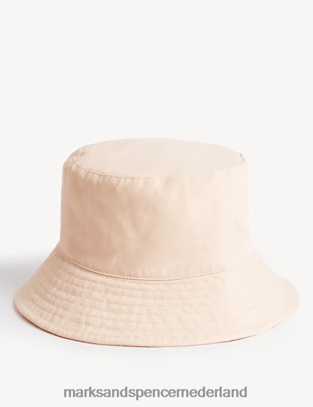 Marks & Spencer kinderen Effen zonnehoed van zuiver katoen calico accessoires N8VZP8892