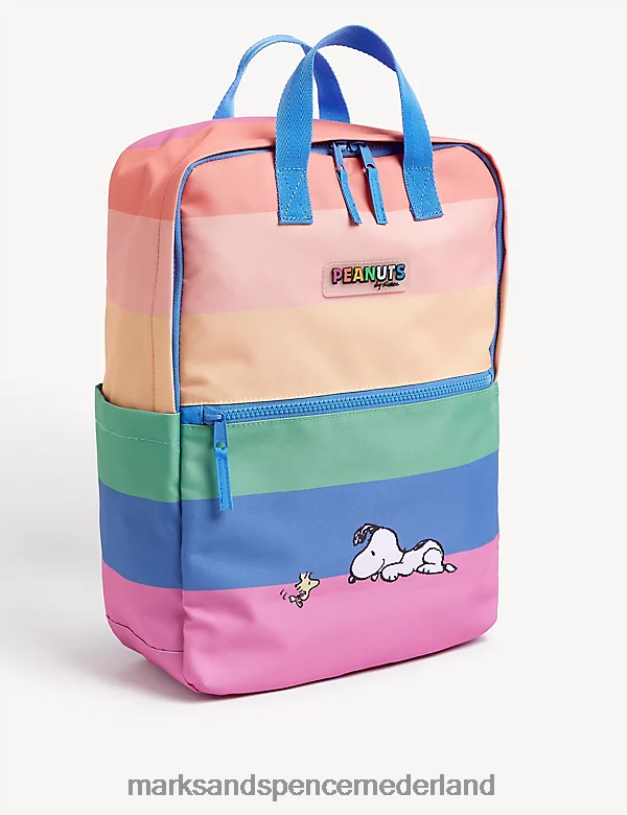 Marks & Spencer kinderen snoopy waterafstotende schoolrugzak multi accessoires N8VZP8786