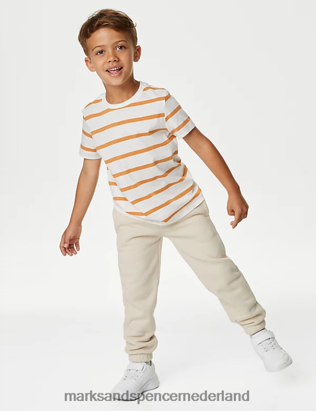 Marks & Spencer kinderen katoenrijke joggingbroek calico kleding N8VZP8348