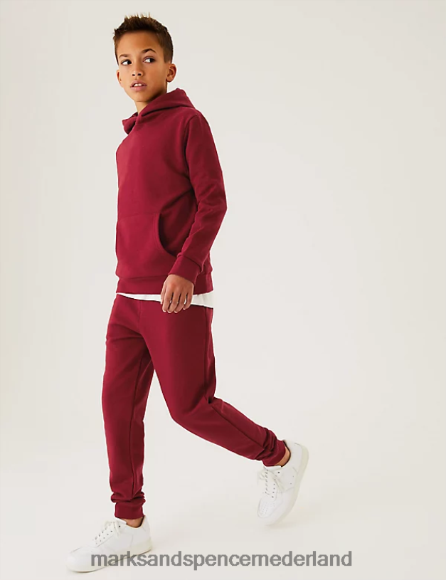 Marks & Spencer kinderen katoenrijke joggingbroek oxyde kleding N8VZP8397