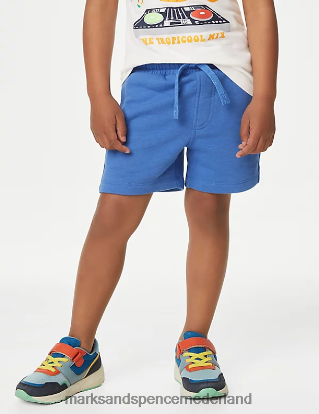 Marks & Spencer kinderen 2-delige tropische mix-outfit van puur katoen multi kleding N8VZP8071