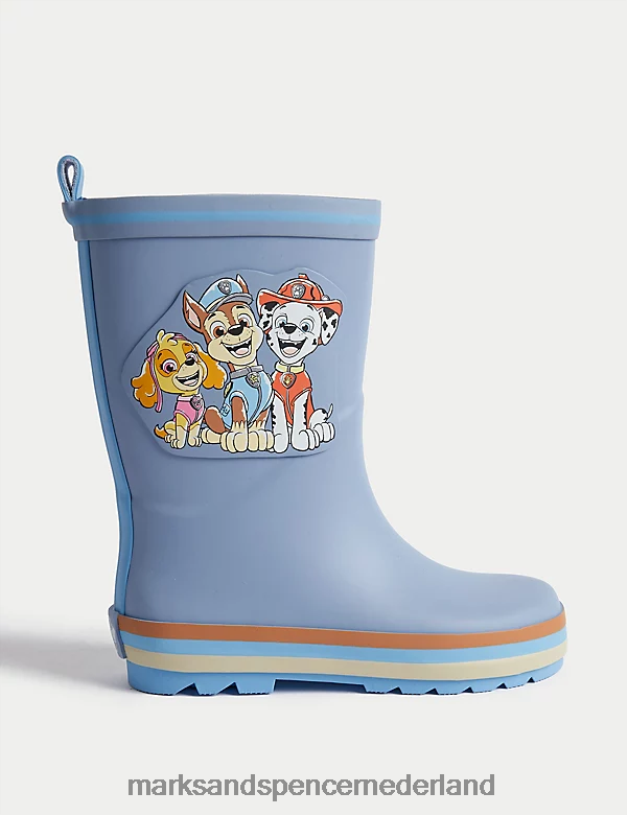 Marks & Spencer kinderen Freshfeet Paw Patrol-laarzen klokje schoenen N8VZP7882