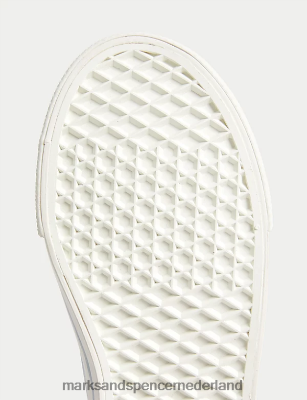 Marks & Spencer kinderen Freshfeet hoge riptape-topjes blauw schoenen N8VZP8408