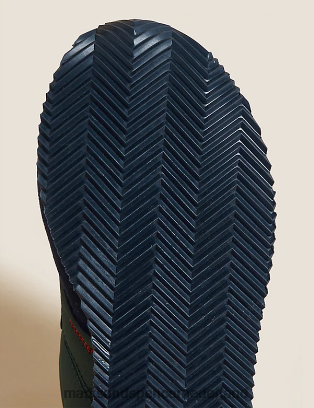 Marks & Spencer kinderen Freshfeet riptape-sneakers groene mix schoenen N8VZP8627