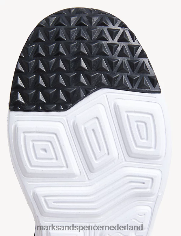 Marks & Spencer kinderen Freshfeet sportschoenen met veters zwart schoenen N8VZP8638