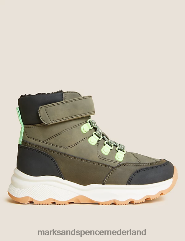 Marks & Spencer kinderen Freshfoot wandelschoenen khaki schoenen N8VZP8590