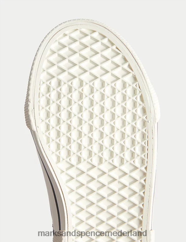 Marks & Spencer kinderen hoge sneakers met riptape dinosaurussen grijs schoenen N8VZP7862