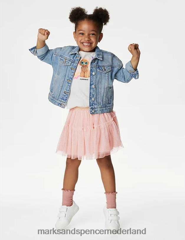 Marks & Spencer kinderen glitter tutu rok roze kleding N8VZP9354