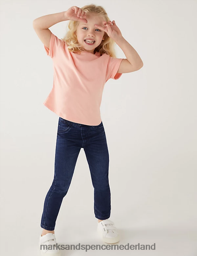 Marks & Spencer kinderen denimjegging donker denim kleding N8VZP9777