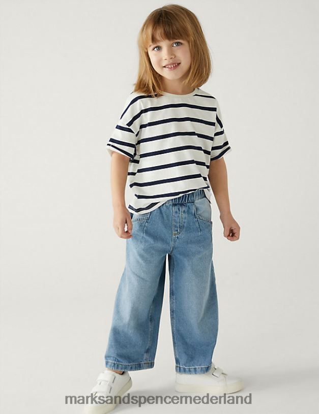 Marks & Spencer kinderen jeans met wijde pijpen denim kleding N8VZP9636