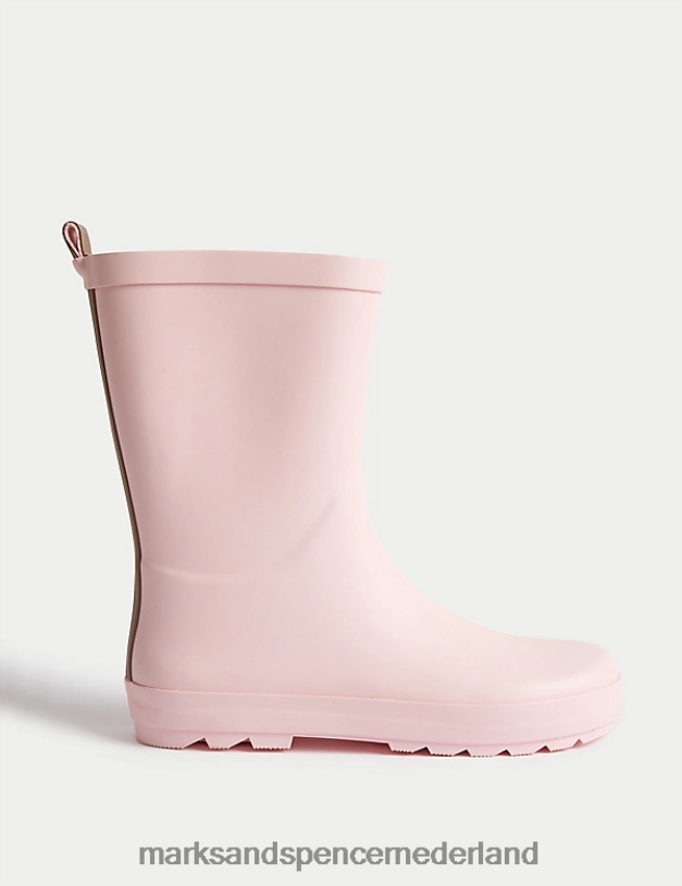 Marks & Spencer kinderen frisse voeten laarzen lichtroze schoenen N8VZP8645