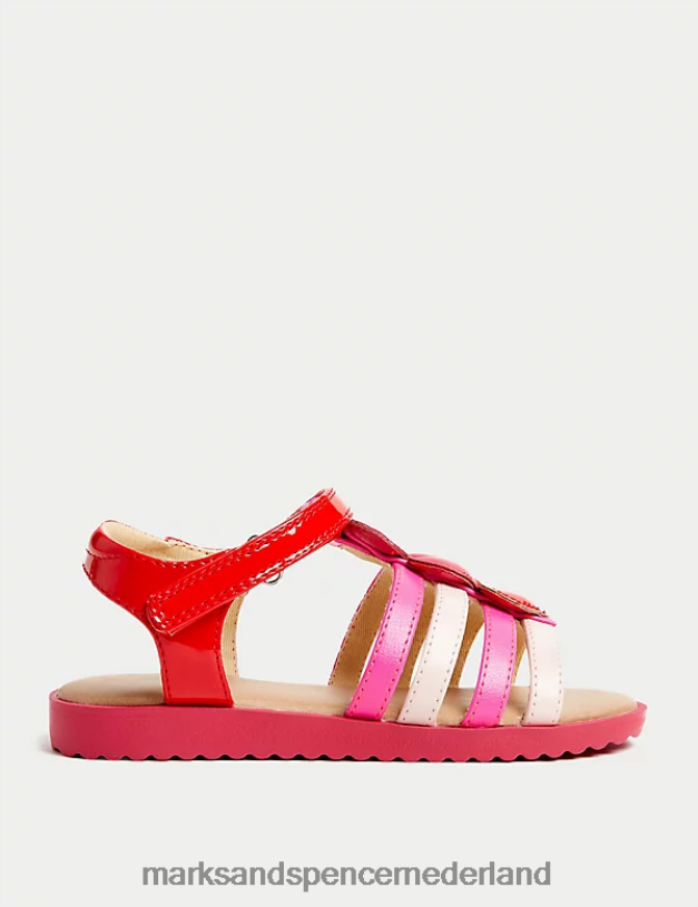 Marks & Spencer kinderen hart visserssandalen roze schoenen N8VZP9752