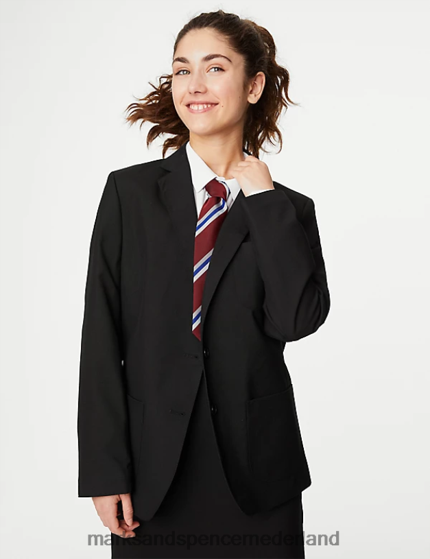 Marks & Spencer kinderen schoolblazer zwart schooluniform N8VZP9723