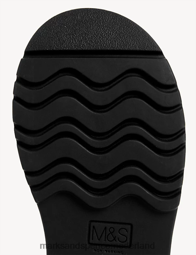 Marks & Spencer kinderen lakleren schoolschoenen zwart schooluniform N8VZP8972