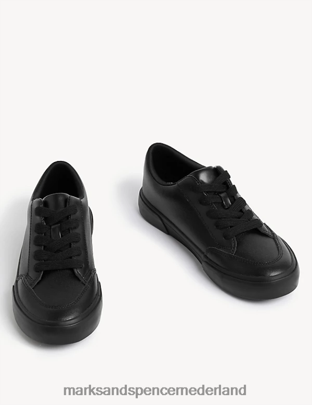 Marks & Spencer kinderen leren Freshfoot schoolschoenen zwart schooluniform N8VZP7925