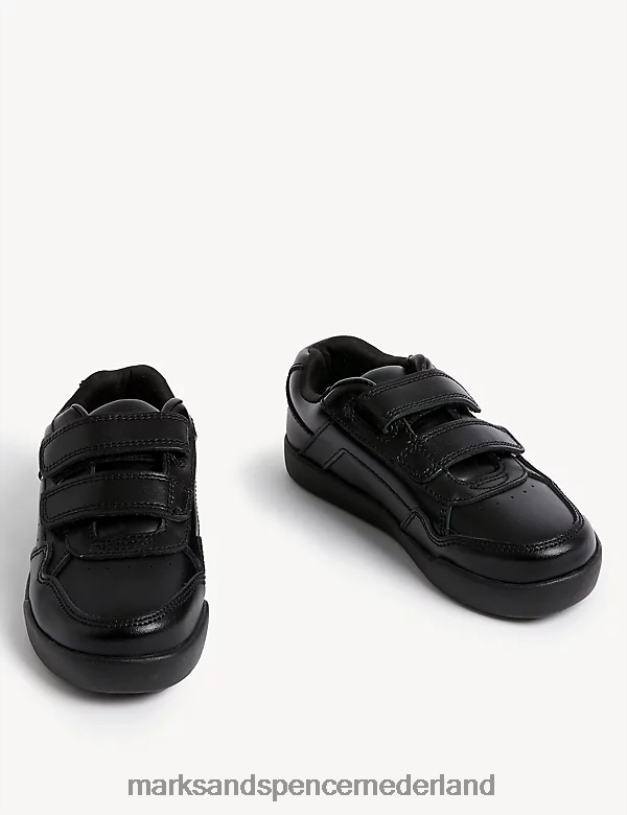 Marks & Spencer kinderen leren Freshfoot schoolschoenen zwart schooluniform N8VZP8567