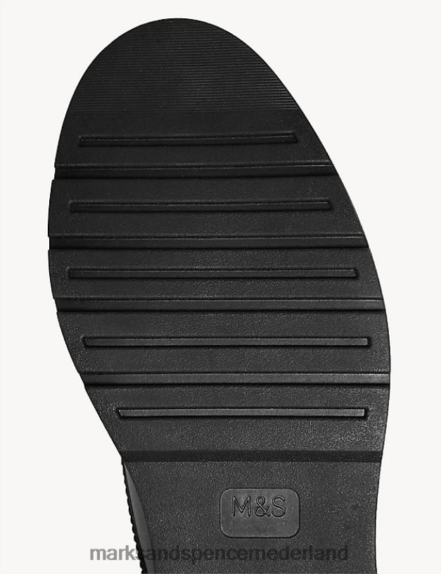 Marks & Spencer kinderen leren Freshfoot schoolschoenen zwart schooluniform N8VZP8739