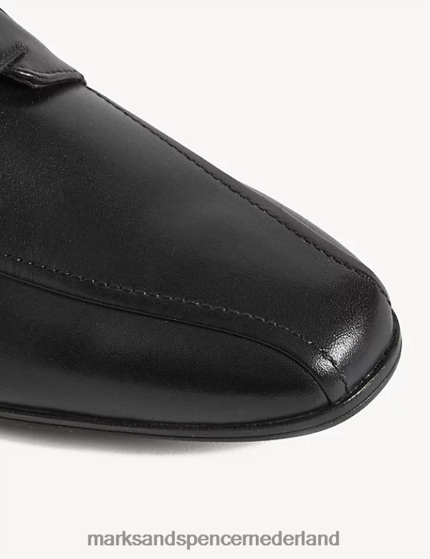 Marks & Spencer kinderen leren schoolschoenen zwart schooluniform N8VZP8713