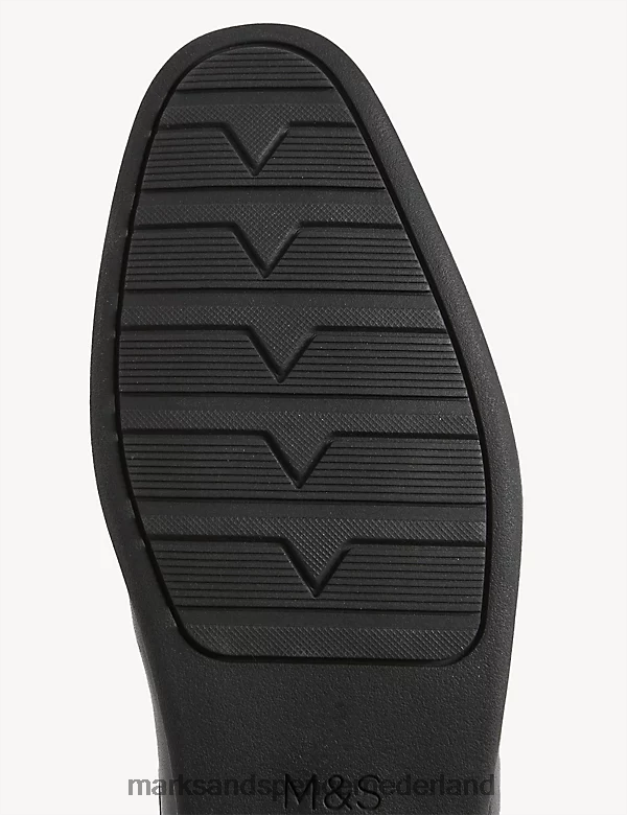 Marks & Spencer kinderen leren schoolschoenen zwart schooluniform N8VZP8713