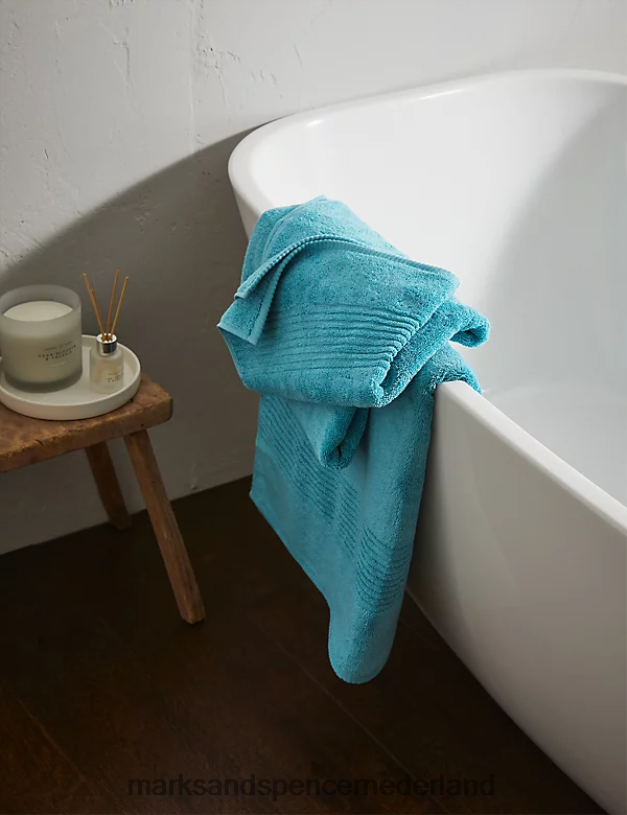 Marks & Spencer unisex Luxe handdoek van Egyptisch katoen oceaan accessoires N8VZP3641