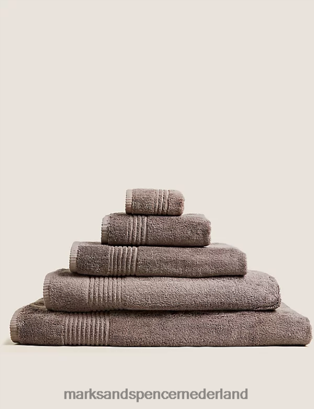 Marks & Spencer unisex Luxe handdoek van Egyptisch katoen okkernoot accessoires N8VZP3618