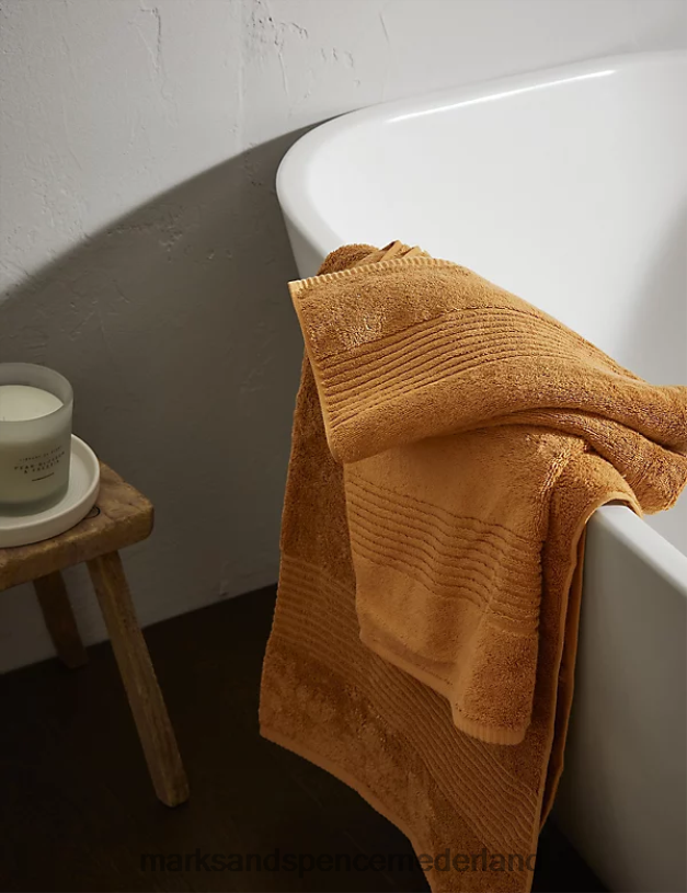 Marks & Spencer unisex Luxe handdoek van Egyptisch katoen topaas accessoires N8VZP3636