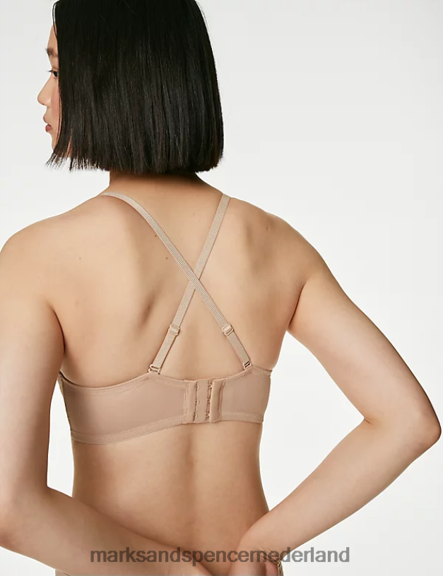 Marks & Spencer unisex Set van 2 beugelbh\'s met meerdere beugels rozenkwarts kleding N8VZP4074