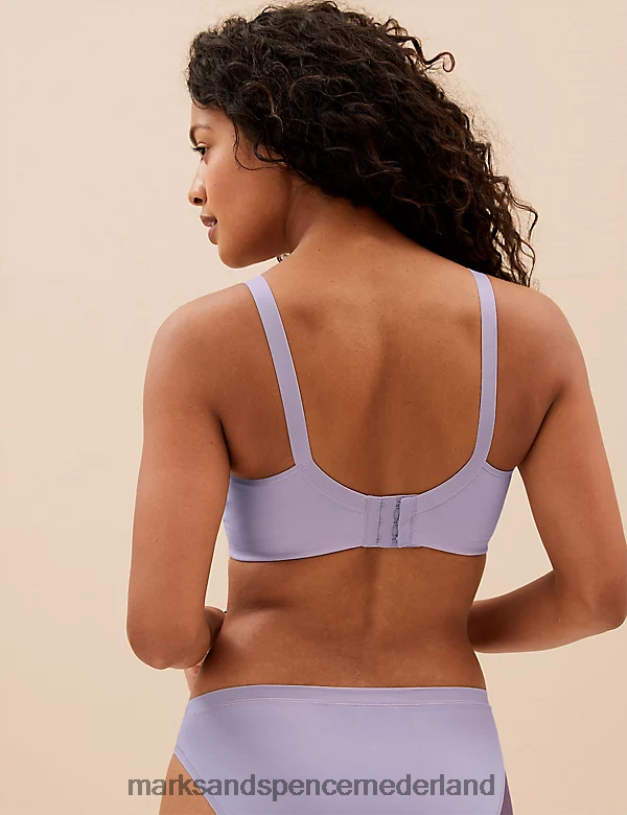 Marks & Spencer unisex geborduurde bh met volledige cup voor volledige ondersteuning lavendel kleding N8VZP4353