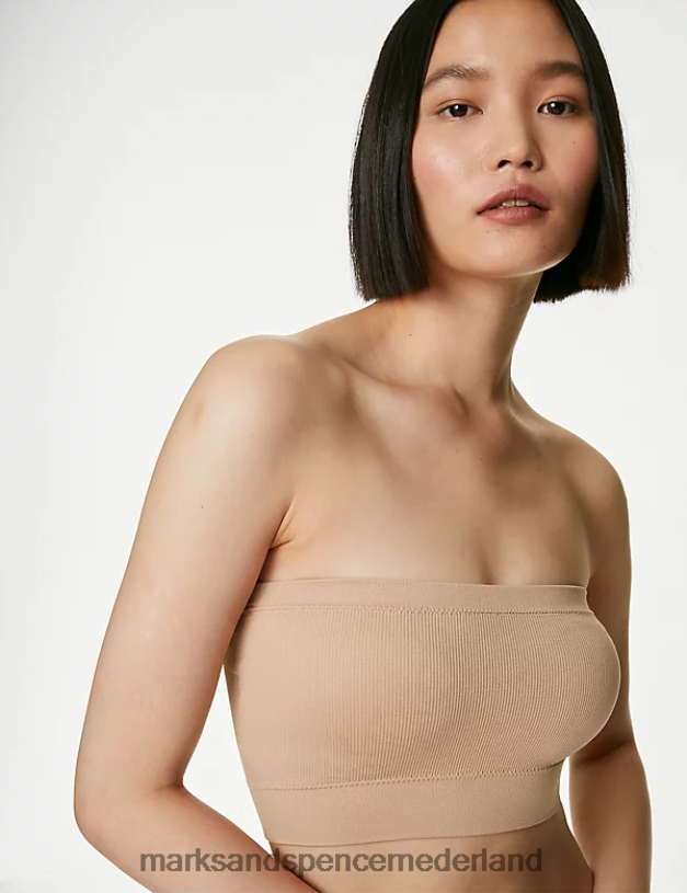 Marks & Spencer unisex naadloze bandeau-bh zonder beugel rozenkwarts kleding N8VZP3858