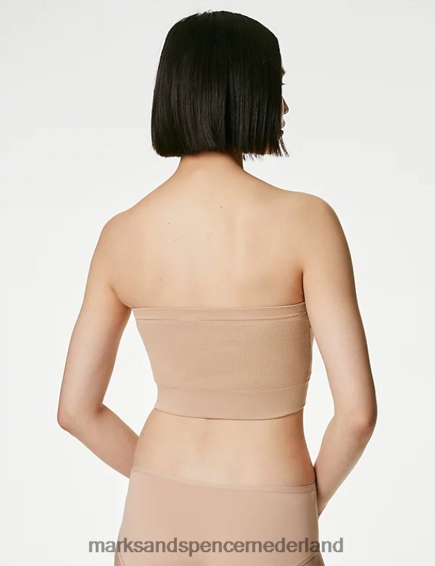 Marks & Spencer unisex naadloze bandeau-bh zonder beugel rozenkwarts kleding N8VZP3858