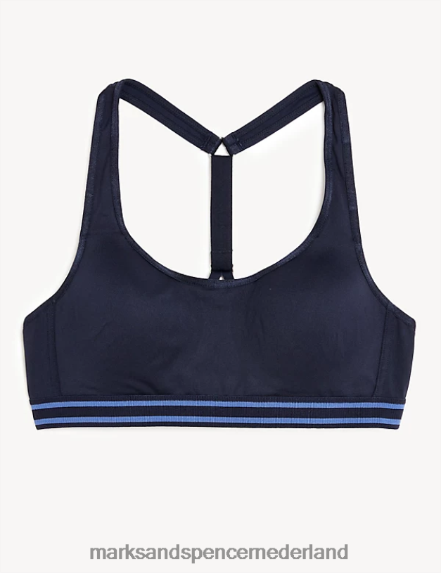 Marks & Spencer unisex sportbeha zonder beugel marine mix kleding N8VZP4155