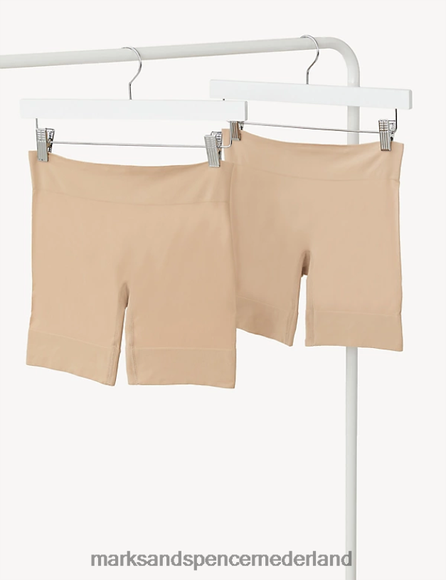 Marks & Spencer unisex 2 stuks anti-schuurshorts rozenkwarts kleding N8VZP3694
