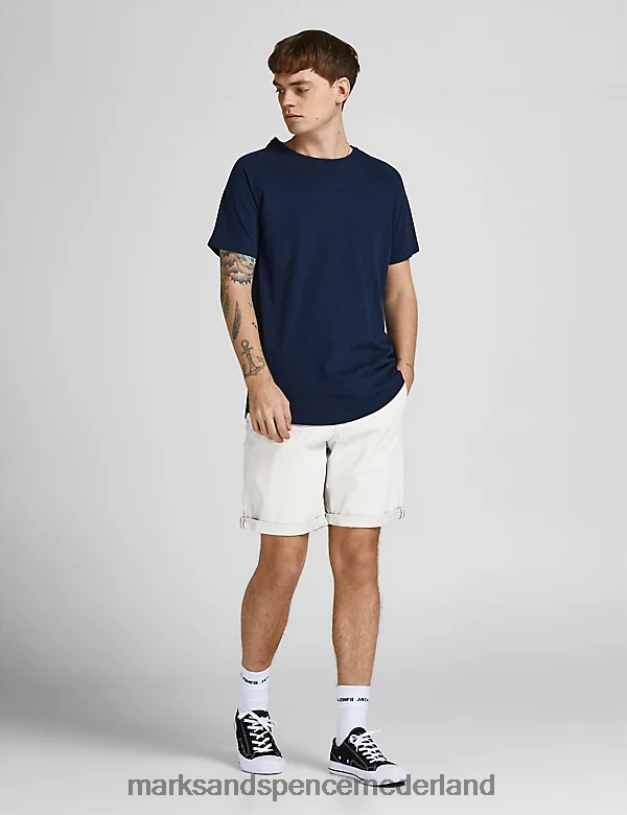 Marks & Spencer unisex chinoshort met normale pasvorm verstandig kleding N8VZP6692